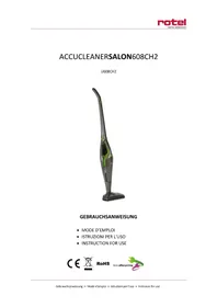 Notice ROTEL SALON Broom