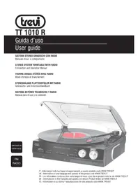 Notice Trevi TT 1010 R Platine_disque