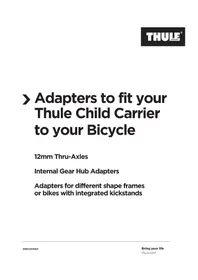 Notice THULE COASTER XT Poussette