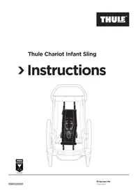 Notice THULE CHARIOT INFANT SLING Siège de voiture