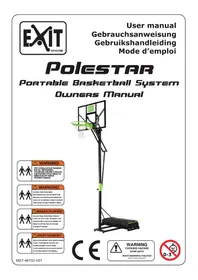 Notice EXIT POLESTAR Panier de basket-ball portable