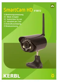 Notice Kerbl SMARTCAM HD Caméra de surveillance