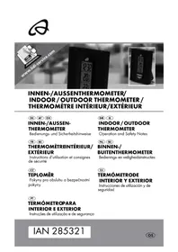 Notice AURIOL Z31482B Termômetro