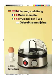 Notice SILVERCREST H3278 Cuociuova
