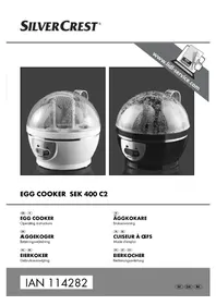 Notice SILVERCREST SEK 400 C2 Æggekoger