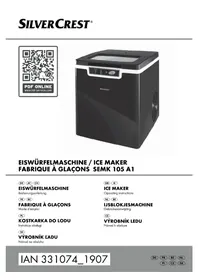 Notice SILVERCREST SEMK 105 A1 Machine à glaçons