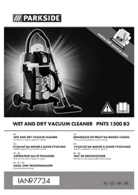 Notice PARKSIDE PNTS 1500 B3 Vacuum Cleaner