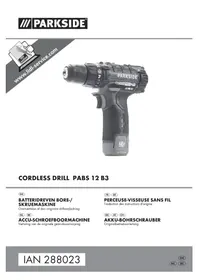 Notice PARKSIDE PABS 12 B3 Visseuse