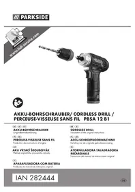 Notice PARKSIDE PBSA 12 B1 Visseuse