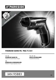 Notice PARKSIDE PAS 7.2 A1 Visseuse