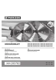 Notice PARKSIDE WWS CSB 16042072017 Sega elettrica