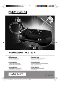 Notice PARKSIDE PKZ 180 A1 Luftkompressor