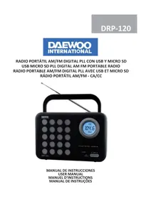 Notice DAEWOO DBF140 Radio