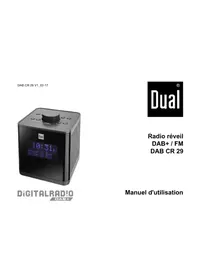 Notice DUAL DAB CR 29 Radio