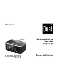 Notice DUAL DAB CR 28 Radio
