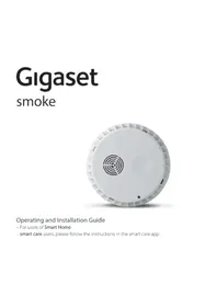 Notice GIGASET ELEMENTS SMOKE PACK Detector