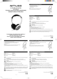 Notice MUSE M180 KDG Ecouteur