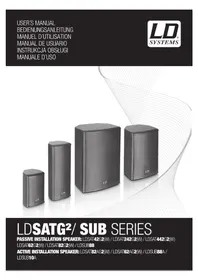 Notice LD Systems SUB 10 A Caisson de basses