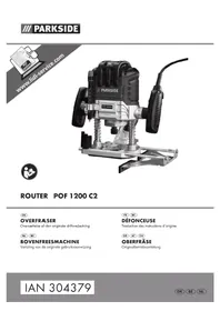 Notice PARKSIDE POF 1200 C2 Fraiseuse