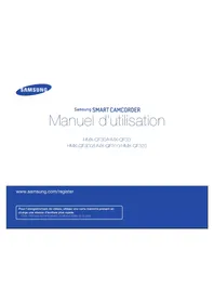 Notice SAMSUNG HMXQF30BP Caméscope