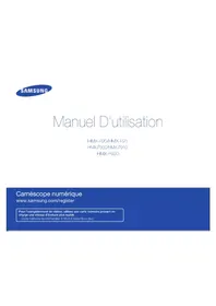 Notice SAMSUNG HMXF90WP Caméscope