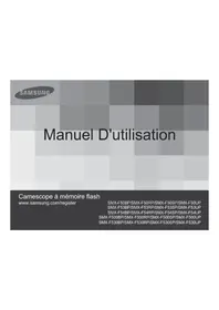 Notice SAMSUNG SMXF50UP Caméscope