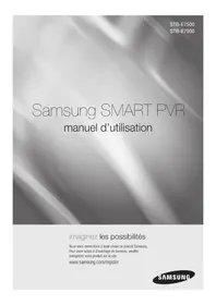 Notice SAMSUNG STBE7500 Lecteur blu-ray