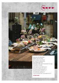 Notice NEFF Z19DD10X0 Bakplat