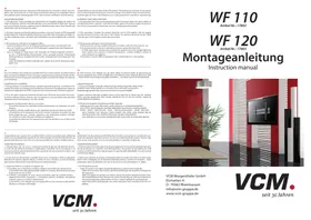 Notice VCM WF 110 Support mural