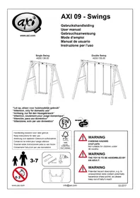Notice AXI SINGLE Balançoire
