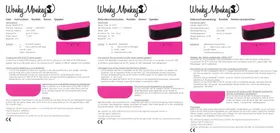 Notice Wonky Monkey WM SPBT70 RUMBLE STEREO Haut-parleur