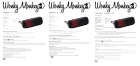 Notice Wonky Monkey WM SPBT20BL COLORWAVE XL Haut-parleur