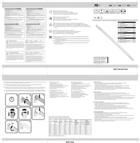 Notice XQ-lite XQ13157V Éclairage