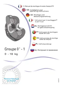 Notice Boulgom MAXICONFORT 2 Siège de voiture