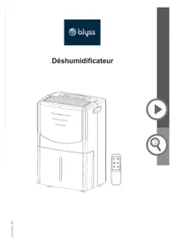 Notice BLYSS WDH735CH30R Déshumidificateur