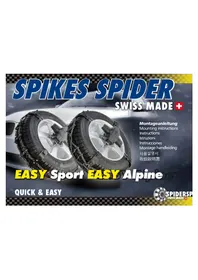 Notice SPIKES SPIDER EASY SPORT Chaîne à neige