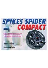 Notice SPIKES SPIDER COMPACT Chaîne à neige