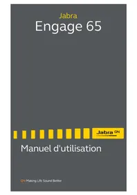 Notice JABRA ENGAGE 65 CONVERTIBLE Casque