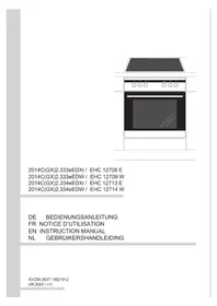 Notice AMICA EHC 12713 E Other kitchen appliances