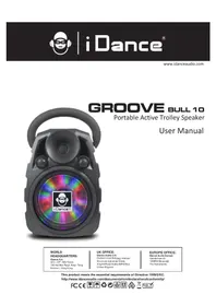 Notice iDance GROOVE BULL 10 Système de karaoké