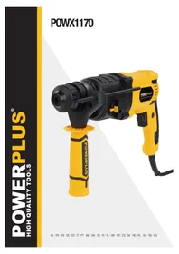 Notice PowerPlus POWX1170 Vrtalnik