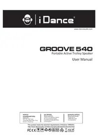 Notice iDance GROOVE 540 Station d'acceuil