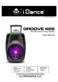 Notice iDance GROOVE 426 Station d'acceuil