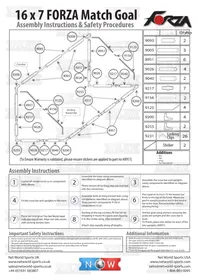 Forza 16x7 Match - Structure de but sportif