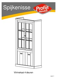 Notice Profijt Meubel SPIJKENISSE Armoire