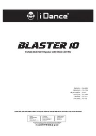 Notice iDance PARTY BOX BLASTER 10 Station d'acceuil