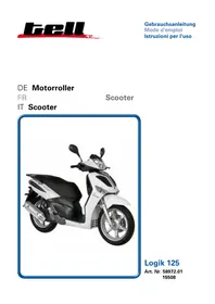 Notice Tell LOGIK 125 Scooter