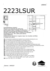 Notice Parisot SMOOZY Meuble de chambre enfant