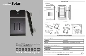 Notice MR HANDSFREE BLUE SOLAR Kit d'encastrement