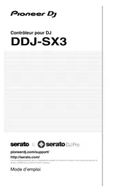 Notice PIONEER DDJSX3 Equipement DJ